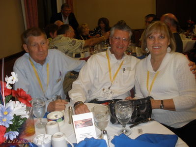 Farewell Dinner
Bob Kelly Photo

Left to Right:
Richard Penny, Jerry Westenskow, and Rhonda Westenskow
