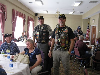 Standing:  Newbon Guidry and Dwayne Guidry
Lillian Burbank Photo
