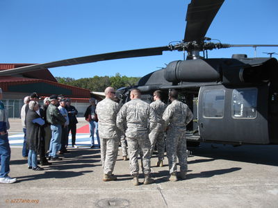 Tour and BBQ with the 3-160 SOAR at Hunter AAF
Lillian Burbank Photo
