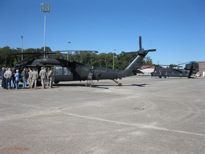 Tour and BBQ with the 3-160 SOAR at Hunter AAF
Lillian Burbank Photo
