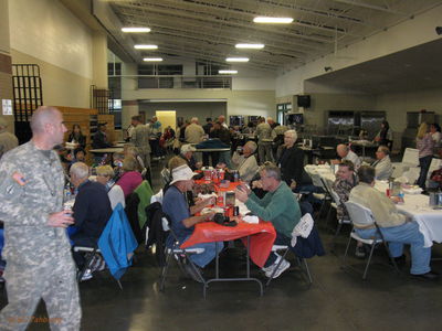 Tour and BBQ with the 3-160 SOAR at Hunter AAF
Lillian Burbank Photo
