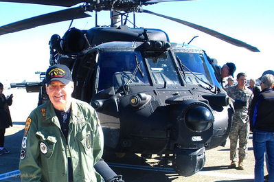 Bob kelly with Black Hawk radars
Robert Kelly Photo
