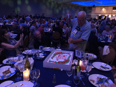 Bob Witt's Birthday Cake
Lillian Burbank Photo

