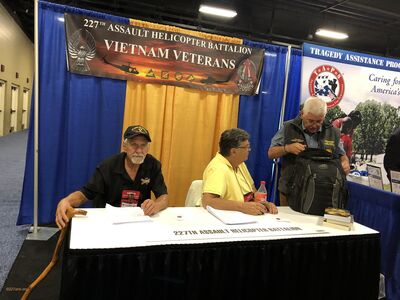 227th Booth in the AAAA display hall
Lillian Burbank Photo
