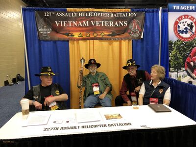227th AHB Booth
Lillian Burbank Photo
