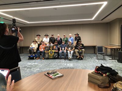 Group Photo  - 227th Assault Helicopter Battalion
Lillian Burbank Photo
