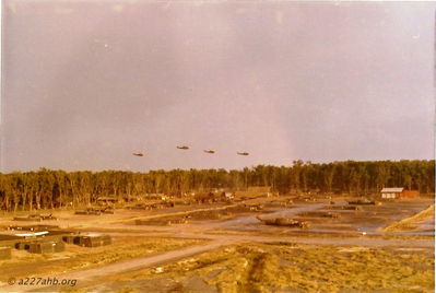 As fast as I could roll the camera to take another picture you can see half of the area is now wet. By the time I took this picture we were getting wet.
Richard Gilkey photo. 
August - October 1970
