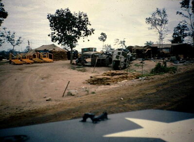 Chopper Bone Yard - An Khe
Robert Keller Photo
