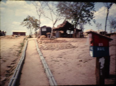 Mailbox outside Orderly Room
Robert Keller Photo
An Khe, 1965-1966

