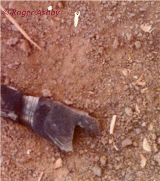 105 round that hit our bunker
Roger Ashby Photo
