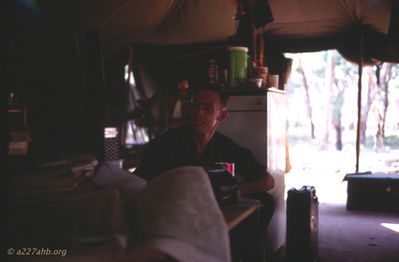Maybe Lt. Young ?
Wayne Trucke Photo

1969   Lai Khe
