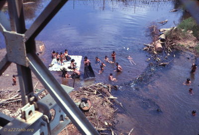 Locals playing in river.  Near Saigon? 
Wayne Trucke Photo

1969
