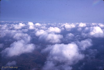 Flying above the clouds
Wayne Trucke Photo
