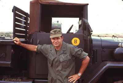 Went to flight school with Trucke
Wayne Trucke Photo

 1969 

Lt G.E. Watson (Class 68-28).  Same flight to Vietnam. Unknown unit. Met for R&R in Saigon 
