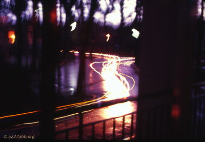 Night traffic in Saigon 
Wayne Trucke Photo
