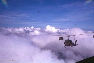 In formation above the clouds 
Wayne Trucke Photo

1969
