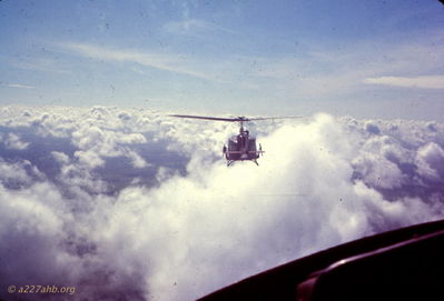 Formation above the clouds 
Wayne Trucke Photo

1969
