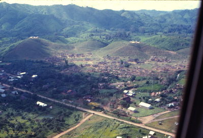 Village along road from Lai Khe 
Wayne Trucke Photo

1969
