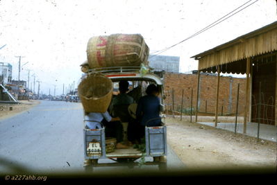 Local taxi in Saigon or Bien Hoa 
Wayne Trucke Photo

1969
